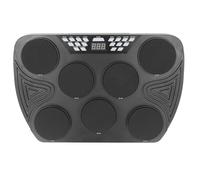 Generic Tamburo Elettronico Portatile, da 100 a 240 V 7 Pad Doppio Altoparlante 16 Tamburo Elettronico Compagno per Club (Spina europea)
