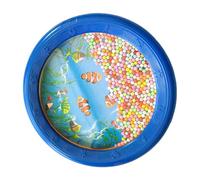 Generic Tamburo Ocean Wave Tamburo in Plastica Resistente per attività Educative e di Intrattenimento, Coltiva L'interesse per la Musica per Bambini, Portatile per Ogni Occasione, 1 X Oceanico Wave
