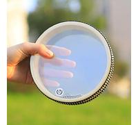 Generic Tamburo Oceanico, Tamburo Manuale Oceano Suono Guarigione da 6 Pollici Tamburi Trasparente Oceano Strumento a Percussione Educativa del Oceanico