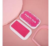 Generic Tampone per Inchiostro per Artigianato, Tampone Colorato per Timbri Multiuso per Progetti Artistici Fai da Te, Dimensioni 9,5x5,5 Cm, 1 Pezzo (BD-215 rosso ciliegia)