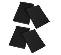 Generic Tamponi Isolanti per Altoparlanti 2 Pezzi in Schiuma Pu Nero, Cuscinetti Antivibrazione e Ammortizzatori per Subwoofer, Supporti per Isolamento Acustico in Studio