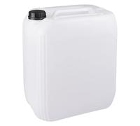 Generic - Tanica in plastica HDPE da 30 L - Impilabile, senza BPA, multifunzionale - Colori naturali, con indicatore di litri e chiusura di garanzia