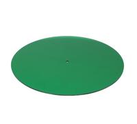 Generic Tappetino a Piastra Acrilica, Alta Vibrazione di Alta Resistenza di Migliore Assorbimento di Umori di in Vinile Record Cuscine (Verde trasparente)