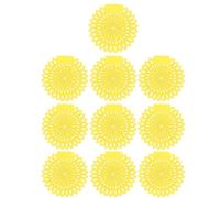 Generic Tappetino Antispruzzo per WC, Schermi per Orinatoi Deodoranti Forti, 10 Pezzi, Deodoranti per Torte per Orinatoi Profumati, Rimozione degli Odori a Lunga Durata (eva)