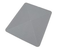 Generic Tappetino per Asciugare i Piatti in Silicone per Uso Alimentare Pratico Tappetino di Scarico per Controsoffitto con Resistenza Alle Alte Temperature per un'esperienza di Asciugatura (GRAY)