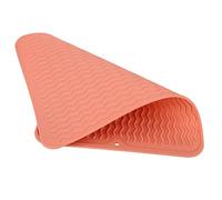 Generic Tappetino per Asciugare in Gomma Resistente Al Calore, Antiscivolo, Ecologico, per il Bancone del Lavello della (15,94 X 12,20 pollici) (Rosato)