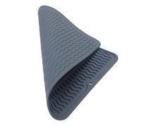 Generic Tappetino per Asciugare in Gomma Resistente Al Calore, Antiscivolo, Ecologico, per il Bancone del Lavello della (15,94 X 12,20 pollici) (BLUE)