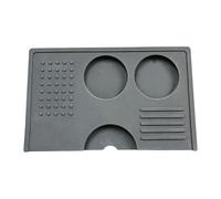 Generic Tappetino per caffè, Durevole, in Silicone Alimentare, Design Resistente Al Calore, per Uso Domestico e in Ufficio, 24 X 14,9 X 7,4 cm. (GREY)
