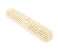 Generic Tappetino per Rubinetto da Paraspruzzi per Lavello in Silicone Beige Multifunzionale 60x14 Cm per e Bagno