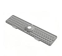 Generic Tappetino per Rubinetto per Lavello da 2 Pezzi Paraspruzzi in Silicone a Drenaggio Rapido per Domestica 45 Cm (Modello di goccia d'acqua)