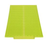 Generic Tappetino Rettangolare in Silicone Tappetino per Asciugare Facilmente il Piatto con Cresta per Regalo di Inaugurazione della Casa, da Non Tossico Resistente Al Calore (GREEN)