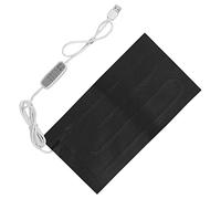 Generic Tappetino Riscaldante USB, Panno Riscaldante Impermeabile, Riscaldatore Elettrico Leggero per il Calore della Colonna Lombare (15x30 cm)