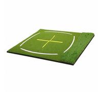 Generic Tappeto da Allenamento Golf Pannello Colpi Pratica con Due Tipi di 40mm 12mm Base EVA Antiurto con 7 Posizioni Tee Fondo Antiscivolo Adatto per Allenamento Domestico Esterno 120x150cm