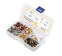 Generic Tappezzeria, Tappezzeria per Mobili per Mobili Tacks 200 Pezzi di Perni Decorativi Interni per in Acciaio Carbone con Sovrano di Stoffa e Bracciolo (Senza Wi-Fi)