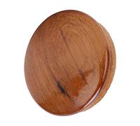 Generic Tappo Centrale per Volante per Barca con Finitura Lucida in Legno di Teak Marino da 2,5 Pollici per Imbarcazioni da Diporto