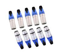 Generic Tappo di cavo microfono a microfono con connettore cavo xlr 10x maschio e femmina, spina per la linea del microfono audio in lega per prestazioni dal, Blu