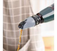 Generic Tappo per Beccuccio per Bottiglia di Olio Durevole da 2 Pezzi con Design Anti-perdite per Uso in - Azzurro e Grigio (GREY)