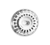 Generic Tappo per filtro in acciaio inox per lavello da cucina, tappo di scarico, design moderno e filtraggio avanzato