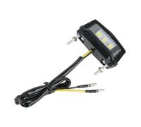 Generic Targa Lampada Montaggio Ricambio Coda Luce per Moto