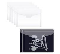 Generic Tasche Porta Fustelle e Fogli Magnetici per Francobolli in Buste da 190 X 140 Mm, Organizer Trasparente e Durevole per Timbri e Fustelle per gli Amanti Dell'artigianato, 20 Pezzi (altro)