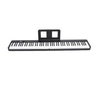 Generic Tastiera a Piano Pieghevole, 88 Tasti di Piano Pieghevole Facili da Contenere per le Lezioni per Principianti