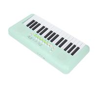 Generic Tastiera Digitale Compatta a 32 Tasti con Microfono 16 Toni 10 Ritmi Portatile per Musicisti Principianti Design Adatto Ai Viaggi (Verde avocado)