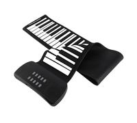 Generic Tastiera per Pianoforte, Piano Pieghevole Piano 49 Chiave Tastiera in Silicone Morbido Pratica Silenziosa per Bambini e Adulti (61 chiavi)