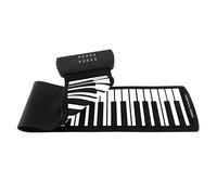 Generic Tastiera per Pianoforte, Piano Pieghevole Piano 49 Chiave Tastiera in Silicone Morbido Pratica Silenziosa per Bambini e Adulti (61 chiavi)