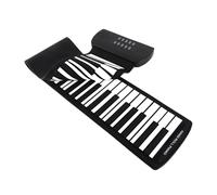 Generic Tastiera per Pianoforte, Pianoforte Portatile 49 Tastiera Morbida Silicone Pieghevole Piano Silenzioso Pratica Silenziosa per Bambini e Adulti (61 chiavi)