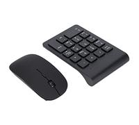 Generic Tastierino Numerico Combinato Mouse, Tastierino Numerico Wireless Wireless da 2,4 GHz Dimensioni Portatili 1200 DPI per Ufficio a Casa per Viaggi