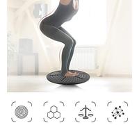 Generic Tavola Oscillante a Labirinto Viola, Disco per l'equilibrio degli Esercizi, Tavola di stabilità con Rotazione a 360° con Design a Sfera, Ideale per Casa, Yoga, Ufficio e Allenamento Fitness