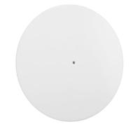 Generic Tavolo del Disco, Impedisce un Tappetino Split Split Macinatura Tappetino Acrilico Basato Strettamente Definito Suono Chiaro Silenzioso per Giradischi da 12 Pollici (WHITE)