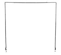 Generic Tavolo per Palloncini Supporto Robusta Asta Decorativa Regolabile per Matrimonio Compleanno Festa Laurea Celebrazione Decorazione Materiale Ferro (BLACK)