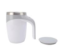 Generic Tazza da caffè Automatica da 380 Ml Inclusa con Agitazione Automatica in Acciaio Inossidabile per Palestra, Scuola, Luce ABS per Famiglia "12.1 oz"