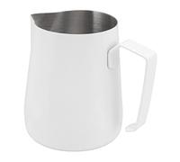 Generic Tazza per Schiumare il Latte con Beccuccio Eagle da 450 Ml, Brocca in Acciaio Inossidabile, Arte Professionale per la Caffetteria (WHITE)
