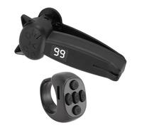 Generic Telecomando Bluetooth Girapagina Compatto Rapido per, IOS Adatto per Lettura di Romanzi, Selfie ABS 1,3x3,0x1,3 Pollici