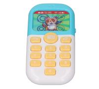 Generic Telefono Giocattolo per Bambini con Effetti Musicali Leggeri Design a Cartoni Animati Telefono Cellulare per l'apprendimento Interattivo per i più Piccoli Giocattolo Educativo per lo