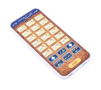 Generic Telefono Giocattolo per Imparare L'arabo per Bambini - Dispositivo Leggero e Compatto da 12,5x6x1 Cm per un Piacevole Sviluppo delle Competenze Linguistiche