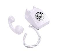 Generic Telefono per Messaggi con connettività Bluetooth e Ricarica Efficiente per le Case Moderne (WHITE)