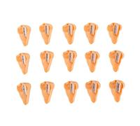 Generic Temperamatite a Forma di Naso da 15 Pezzi, Temperamatite Portatile in Plastica per Cartoni Animati, Dal Design Realistico per Uso Scolastico, Ideale per Scuola, Casa, Ufficio e Studio d'arte