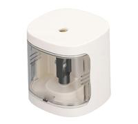 Generic Temperamatite Elettrico a Foro Singolo, Temperino Portatile per Matite Colorate Standard e Spesse da 6-8 Mm, for Scuola Ufficio Disegno e Uso Quotidiano