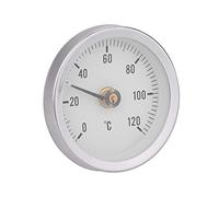 Generic Termometro a Molla Impermeabile Antipolvere IP55 per Tubi Superfici Barca 63mm Temperatura Bimetallico