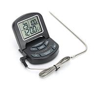 Generic Termometro a Sonda Programmabile per Cucinare con Timer Termometro Digitale da 5,3 Once per Alimenti Barbecue