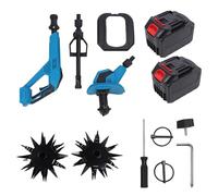 Generic Terra Giardino Elettrico a Cordone Potente Rototiller per Piccoli Giardini di Spazi, Lunga Durata della Batteria per gli Appassionati di Giardinaggio di Tutte le età (Spina europea)