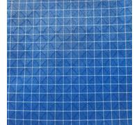 Generic Tessuto in nylon misto leggero 210D resistente agli strappi UHMWPE, ritaglio libero, tenda impermeabile, antivento, antipolvere, rivestimento in poliuretano ermetico 140 g/m² (blu)