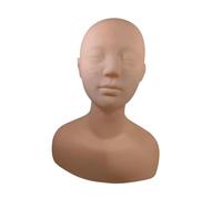 Generic Testa di Manichino per Addestramento Pratico Testa di Manichino Multiuso per Massaggi Busto con Spalle per Dimostrazioni Infermieristiche, Normale