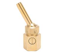 Generic Testa di Spruzzo D'acqua Regolabile con Ugello per Fontana in Ottone per Uso Paesaggistico con Laghetto da Giardino Alta Resistenza e Resistente Alla Corrosione 1 unità (6 minuti 25 mm denti