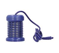 Generic Testa Ionica per Idroterapia, Array Disintossicante Staccabile per Pediluvio Spa con Materiale in Acciaio Inossidabile, 9,5 Cm X 7 Cm (Yubencao blu doppio foro removibile e lavabile)