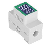 Generic Tester Digitale per Voltmetro e Amperometro su Guida DIN per il Monitoraggio Dell'alimentazione CA con Display BTN di Facile Lettura 1 unità