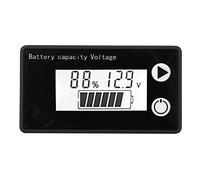 Generic Tester Indicatore capacità Batteria LCD per Batterie Al Litio, Voltmetro Display Digitale, Misurazione Accurata della Tensione, 10-100 V, Dimensioni Compatte (#3)